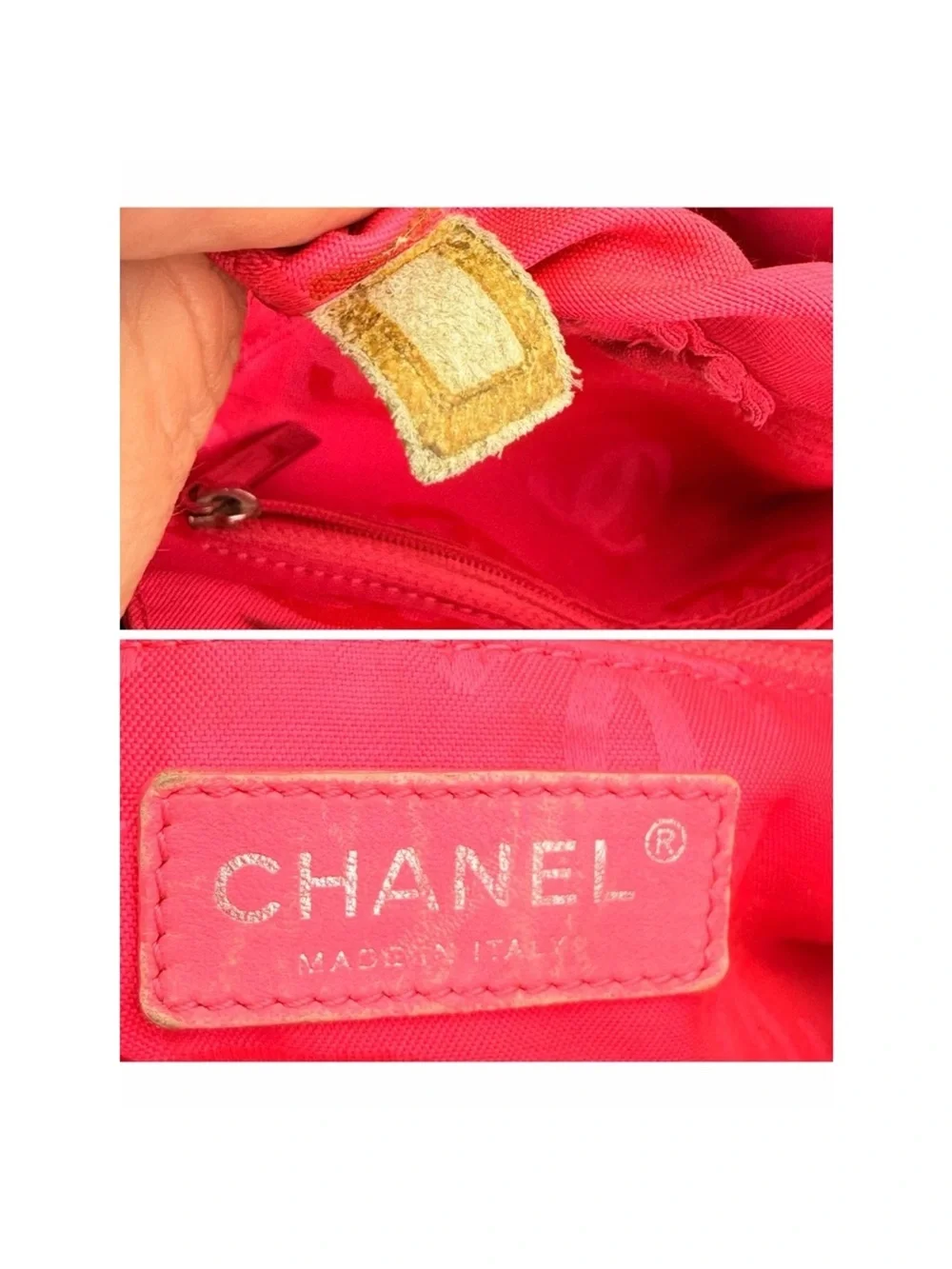 CHANEL CAMBON TOTE CALFSKIN LEATHER